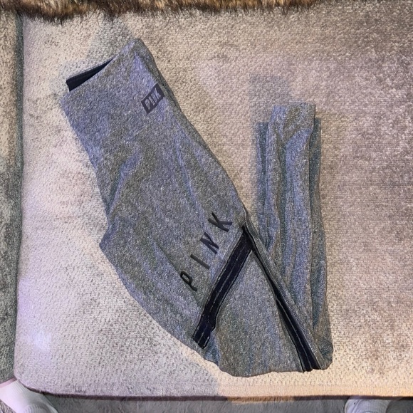 PINK high waisted cotton leggings size Small/Petite - Picture 2 of 8